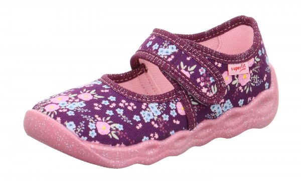 Superfit BUBBLE Hausschuhe Baby Lila | Österreich-47638509