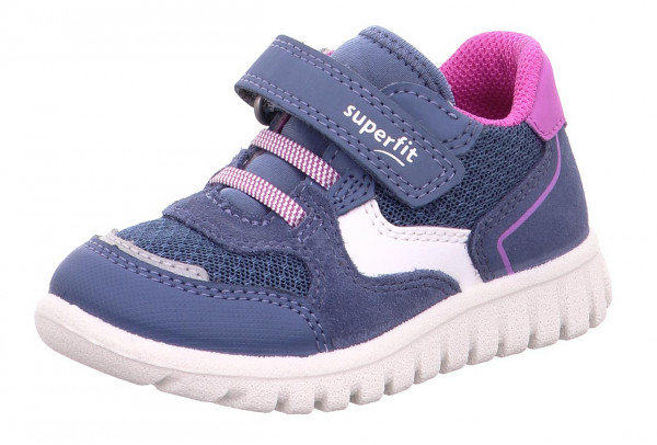 Superfit SPORT7 MINI Sneakers Kinder Blau Lila | Österreich-43170699