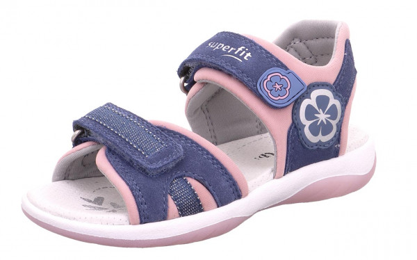 Superfit SUNNY Sneakers Kinder Blau Rosa | Österreich-58206379
